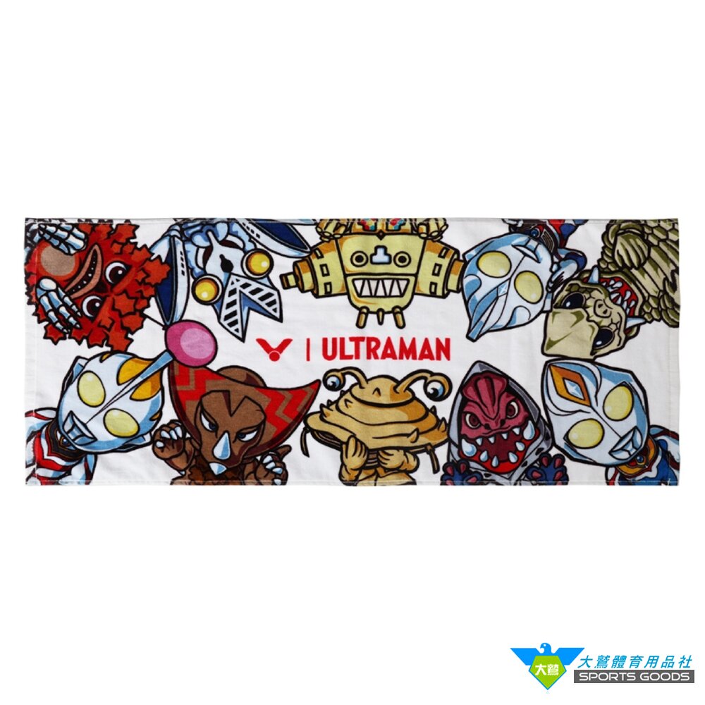 超人力霸王 聯名 勝利 VICTOR x ULTRAMAN C-4210UTM C-4211UTM 聯名運動毛巾-圖片-3