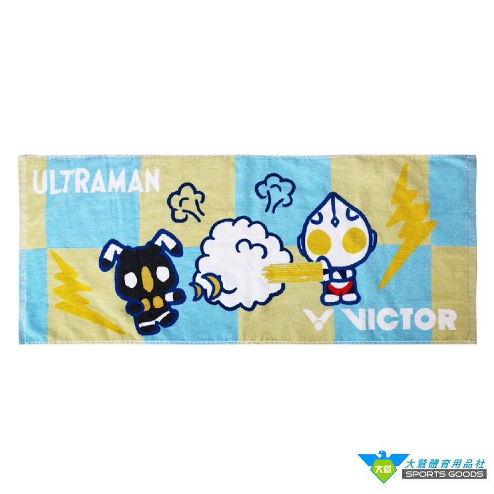 超人力霸王 聯名 勝利 VICTOR x ULTRAMAN C-4210UTM C-4211UTM 聯名運動毛巾-圖片-5