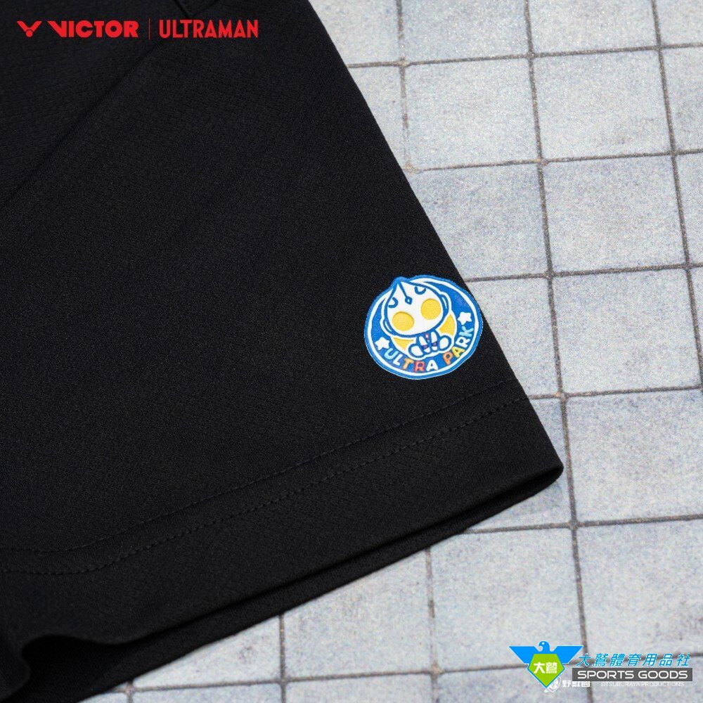 超人力霸王 聯名 勝利 VICTOR x ULTRAMAN T-504UTM T-504JRUTM 聯名針織T恤 針織童-圖片-8