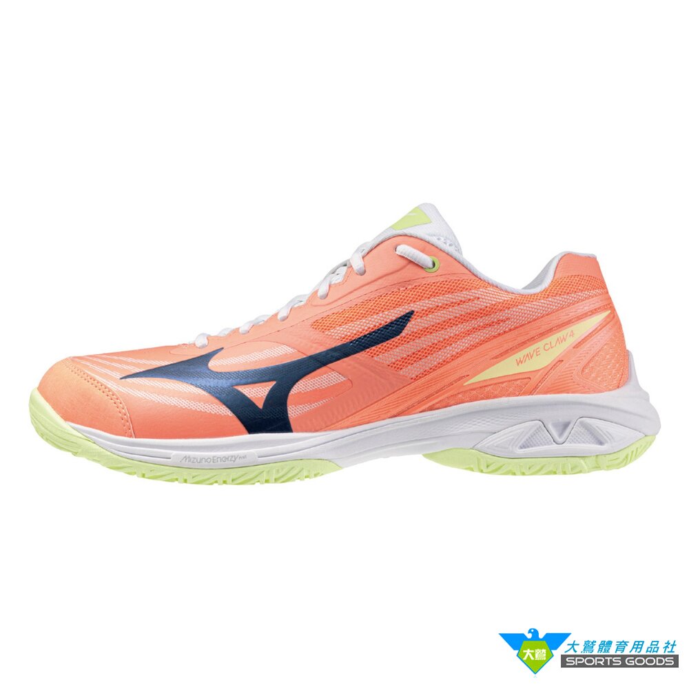 MIZUNO 美津濃 71GA264313 WAVE CLAW 4 羽球鞋 寬楦-圖片-1