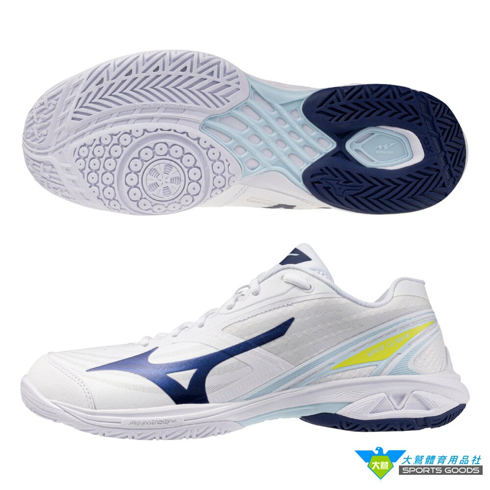  MIZUNO 美津濃 71GA264315 WAVE CLAW 4 羽球鞋 寬楦