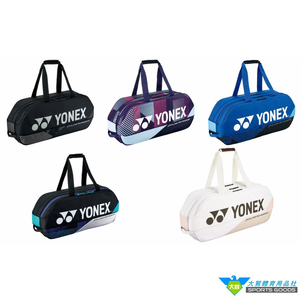 YONEX6支裝網羽球拍袋矩形袋羽拍包羽拍袋羽球背包球拍袋BA92431WEX