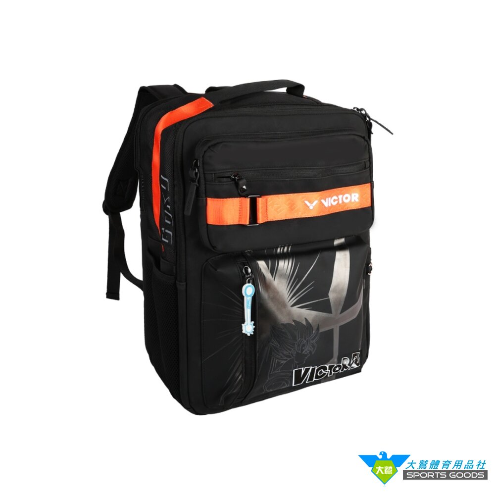 七龍珠Z 聯名 VICTOR 勝利 後背包 BR5039DBZ-圖片-1