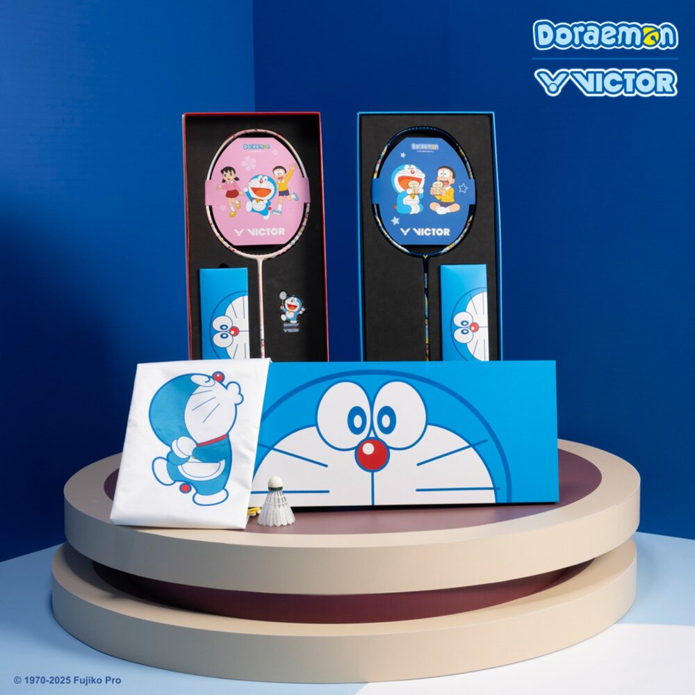 DRM-SET-哆啦A夢 VICTOR x Doraemon 哆啦A夢限定聯名對拍禮盒 DRM SET I/B