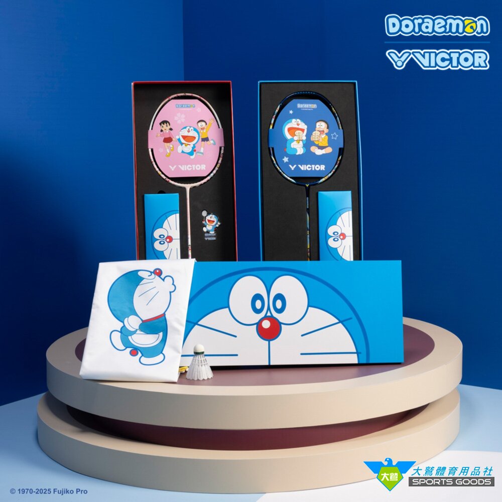  哆啦A夢 VICTOR x Doraemon 哆啦A夢限定聯名對拍禮盒 DRM SET I/B