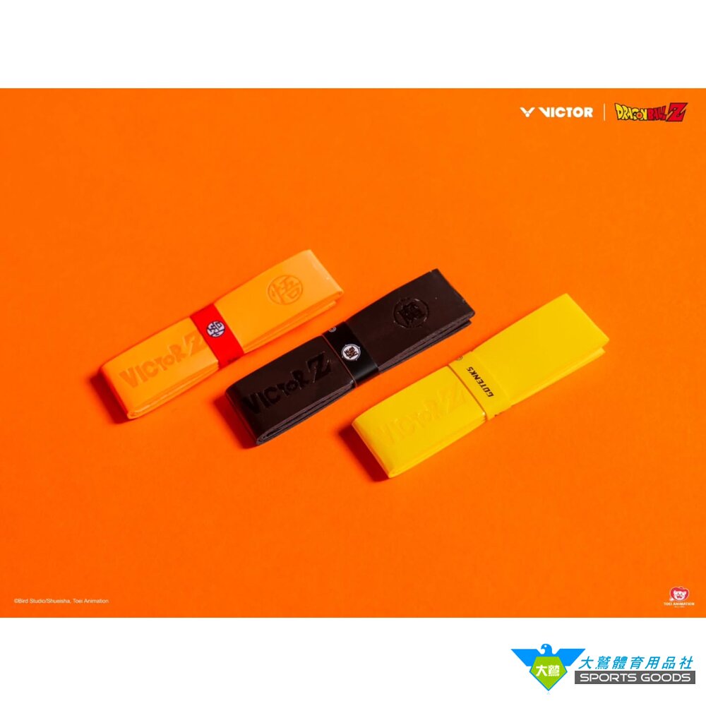 七龍珠Z 聯名 VICTOR 勝利 GR262DBZ 握把皮 握把布 黏性手感 封面照片