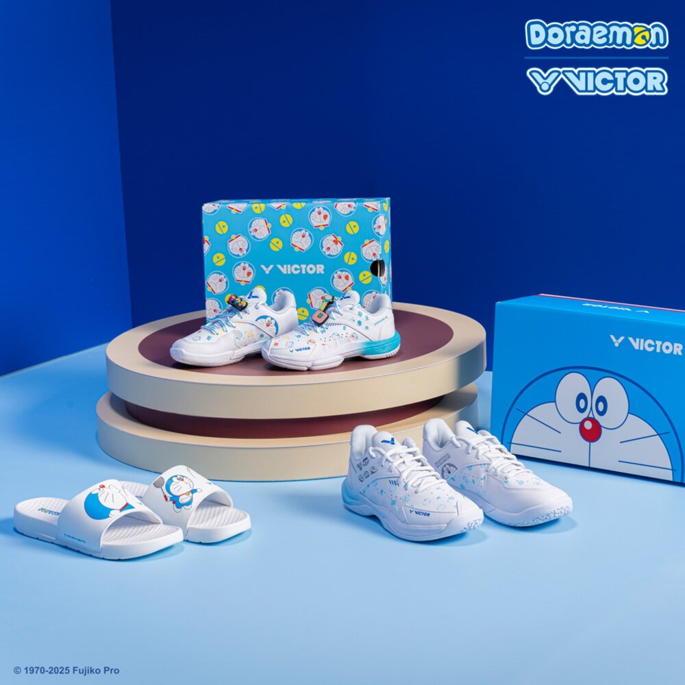 P-DRM-哆啦A夢 VICTOR x Doraemon 哆啦A夢限定聯名羽球鞋 P-DRM A