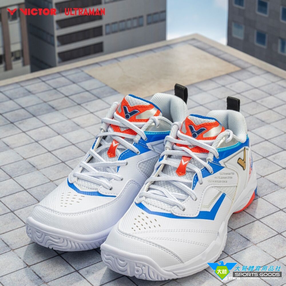 超人力霸王 VICTOR x 超人力霸王 ULTRAMAN P-UTM 聯名運動羽球鞋 封面照片
