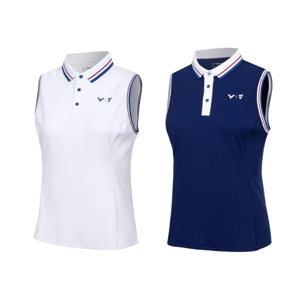 S-5501VBC-VICTOR羽球俱樂部系列無袖POLO衫 S-5501VBC(女款)