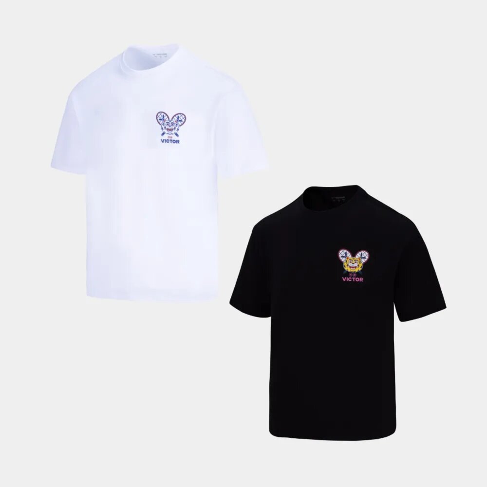 T-2601BMZ-白沙屯媽祖 VICTOR x 白沙屯媽祖聯名系列 棉T-Shirt (虎爺款) T-2601BMZ