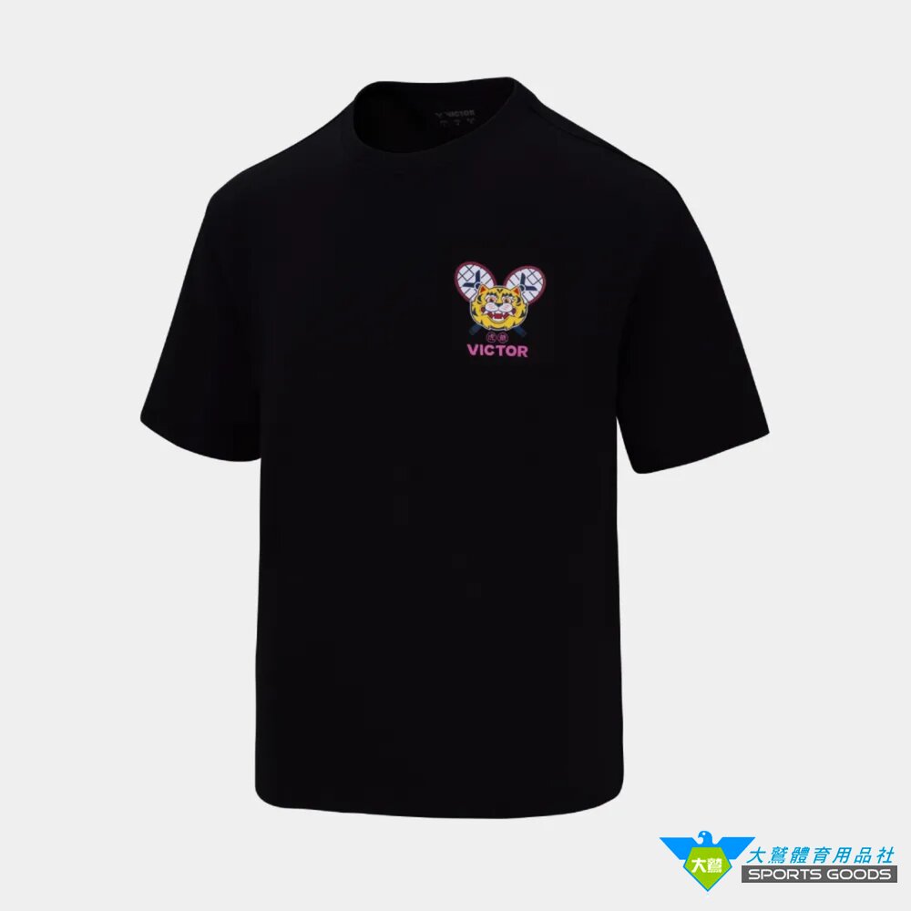 白沙屯媽祖 VICTOR x 白沙屯媽祖聯名系列 棉T-Shirt (虎爺款) T-2601BMZ-圖片-3