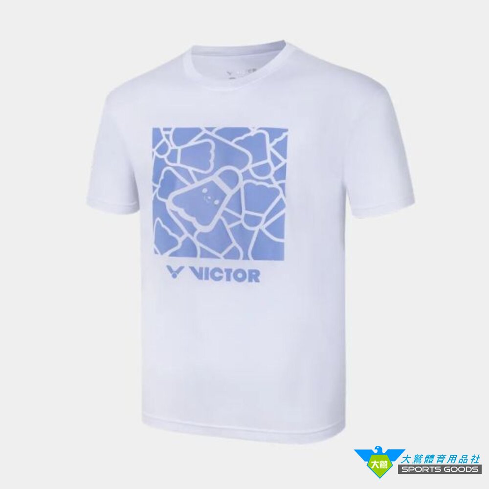 VICTOR 羽球滿版 T-Shirt (中性款) T-2616 TW製 羽球衣 羽球服飾-圖片-3