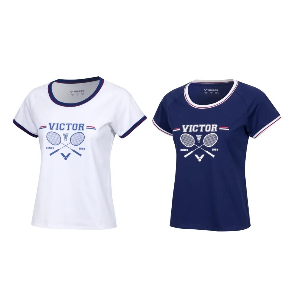 T-5502VBC-VICTOR羽球俱樂部系列T恤 T-5502VBC(女款)