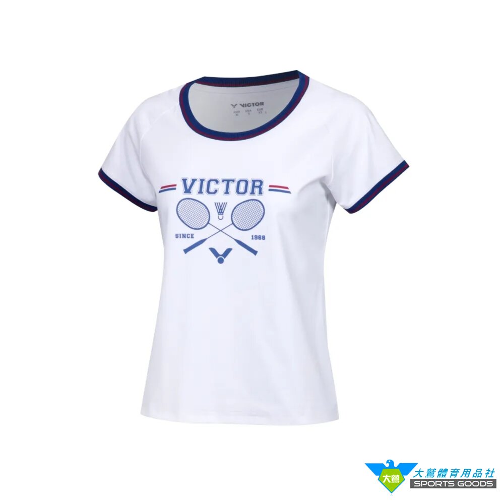 VICTOR羽球俱樂部系列T恤 T-5502VBC(女款)-圖片-2