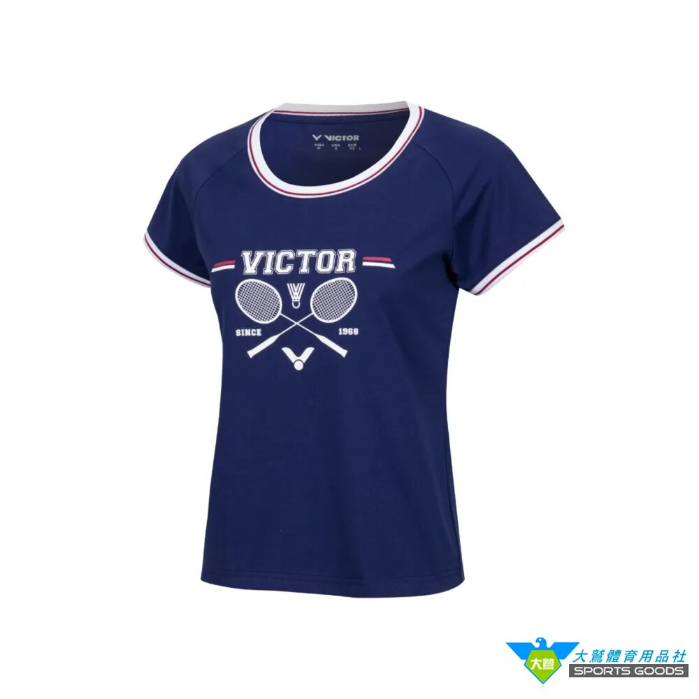 VICTOR羽球俱樂部系列T恤 T-5502VBC(女款)-圖片-4