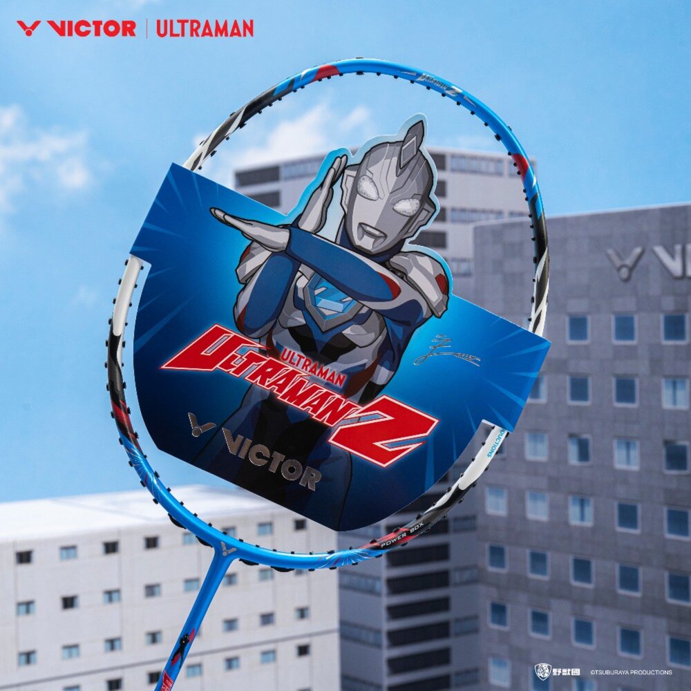 TK-ULTRAMANZ-超人力霸王 VICTOR x 超人力霸王 ULTRAMAN 突擊 TK-ULTRAMANZ 聯名羽球拍