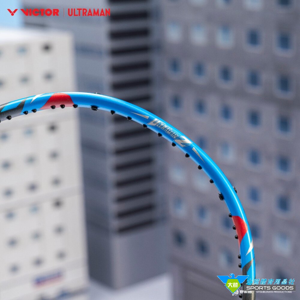 超人力霸王 VICTOR x 超人力霸王 ULTRAMAN 突擊 TK-ULTRAMANZ 聯名羽球拍-圖片-2