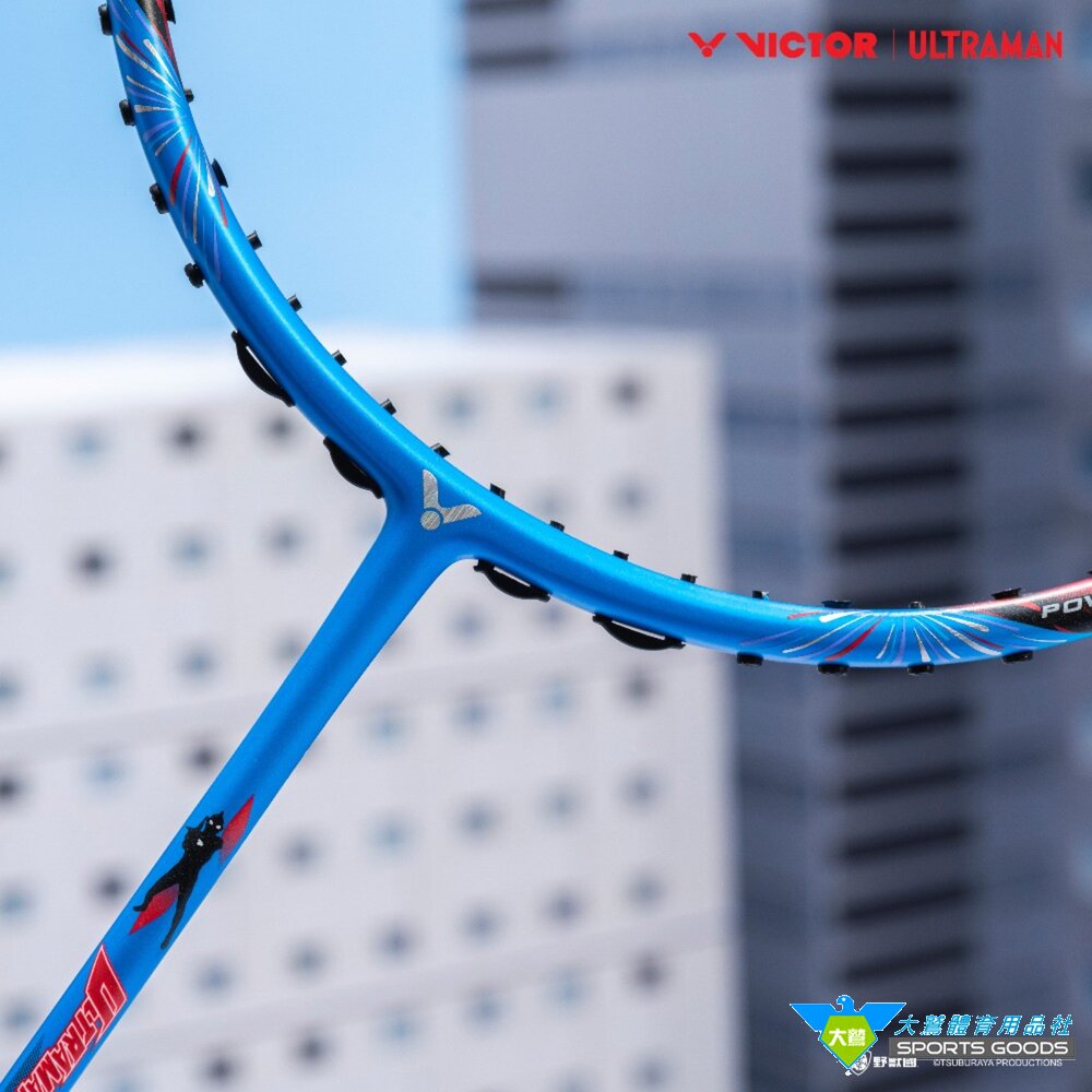 超人力霸王 VICTOR x 超人力霸王 ULTRAMAN 突擊 TK-ULTRAMANZ 聯名羽球拍-圖片-4