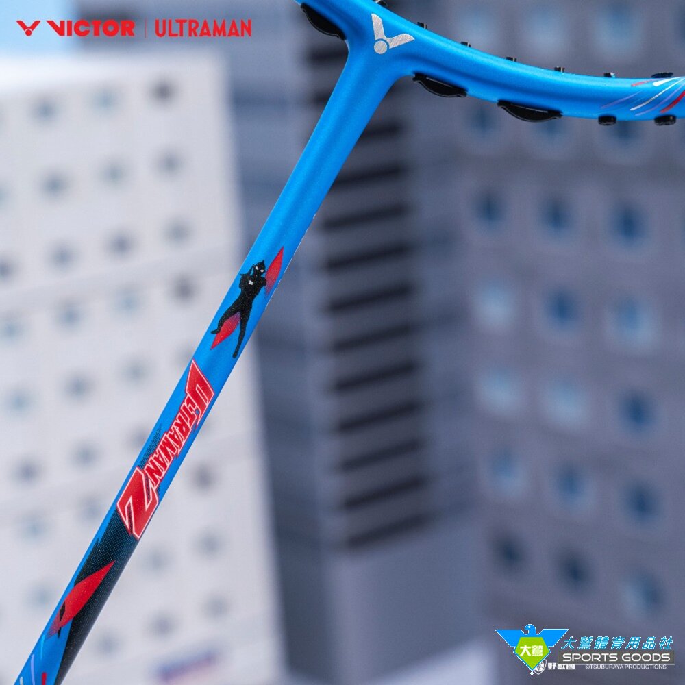 超人力霸王 VICTOR x 超人力霸王 ULTRAMAN 突擊 TK-ULTRAMANZ 聯名羽球拍-圖片-5