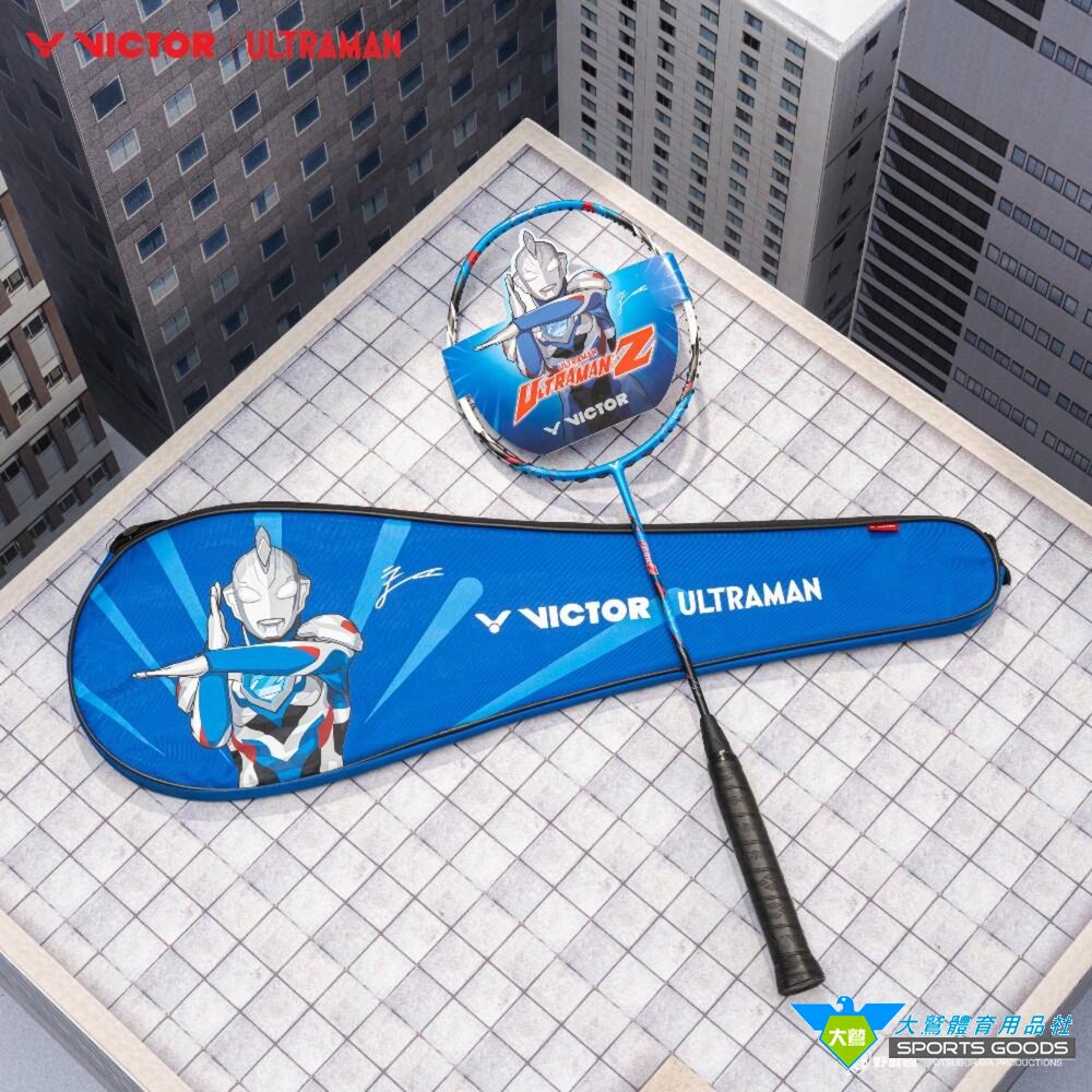 超人力霸王 VICTOR x 超人力霸王 ULTRAMAN 突擊 TK-ULTRAMANZ 聯名羽球拍-圖片-7