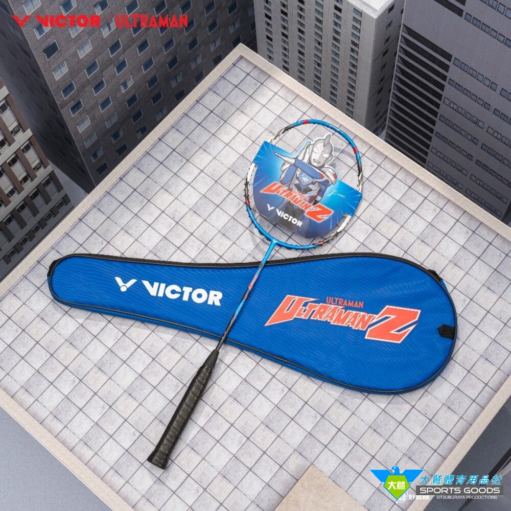 超人力霸王 VICTOR x 超人力霸王 ULTRAMAN 突擊 TK-ULTRAMANZ 聯名羽球拍-圖片-8