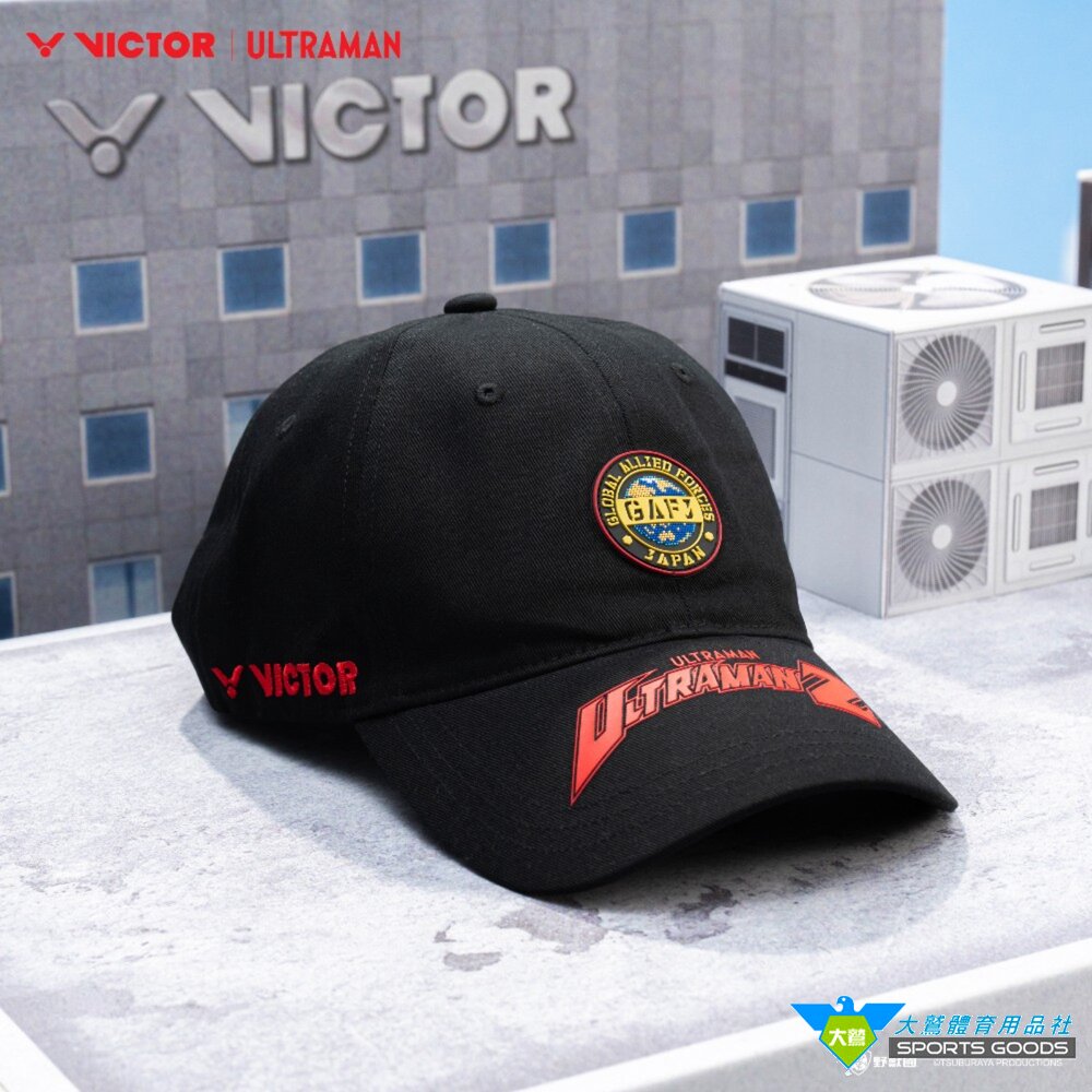 超人力霸王 聯名 勝利 VICTOR x ULTRAMAN VC511UTM 聯名運動帽 封面照片