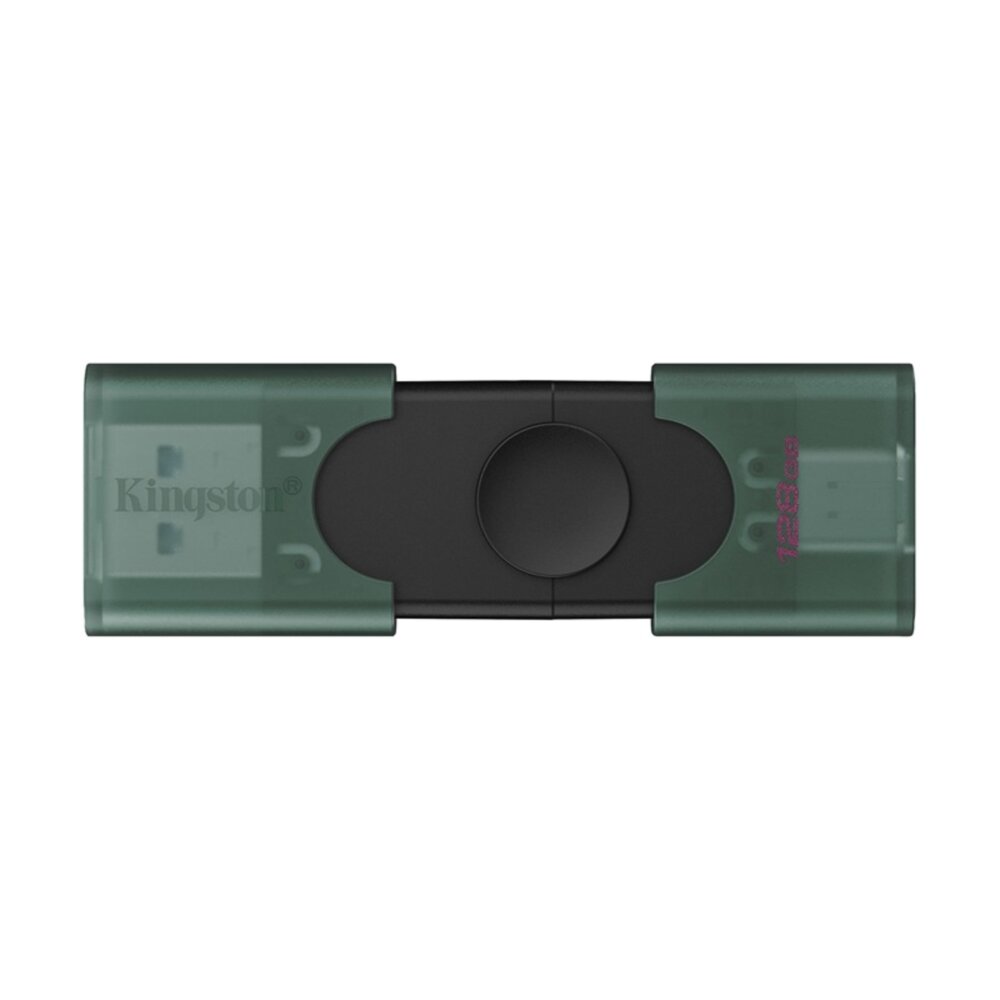  【DTDEG2/128GB】 金士頓 128GB 雙介面 隨身碟 採用 USB A C 雙活動帽蓋設計
