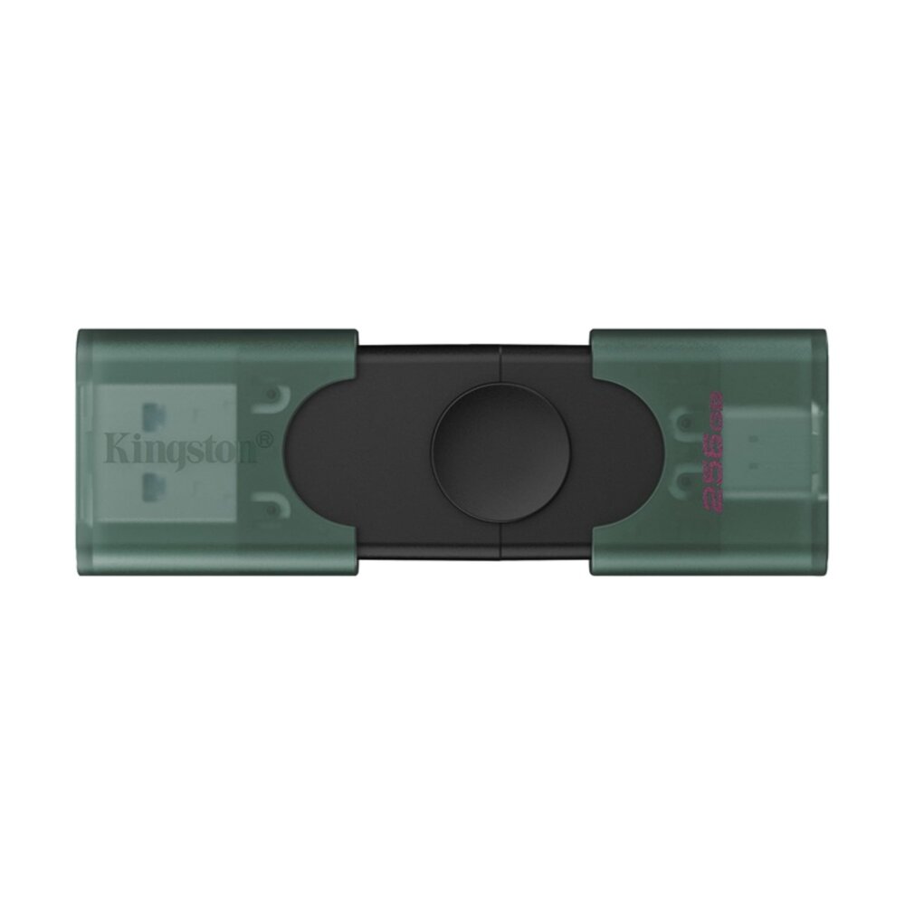  【DTDEG2/256GB】 金士頓 256GB 雙介面 隨身碟 採用 USB A C 雙活動帽蓋設計