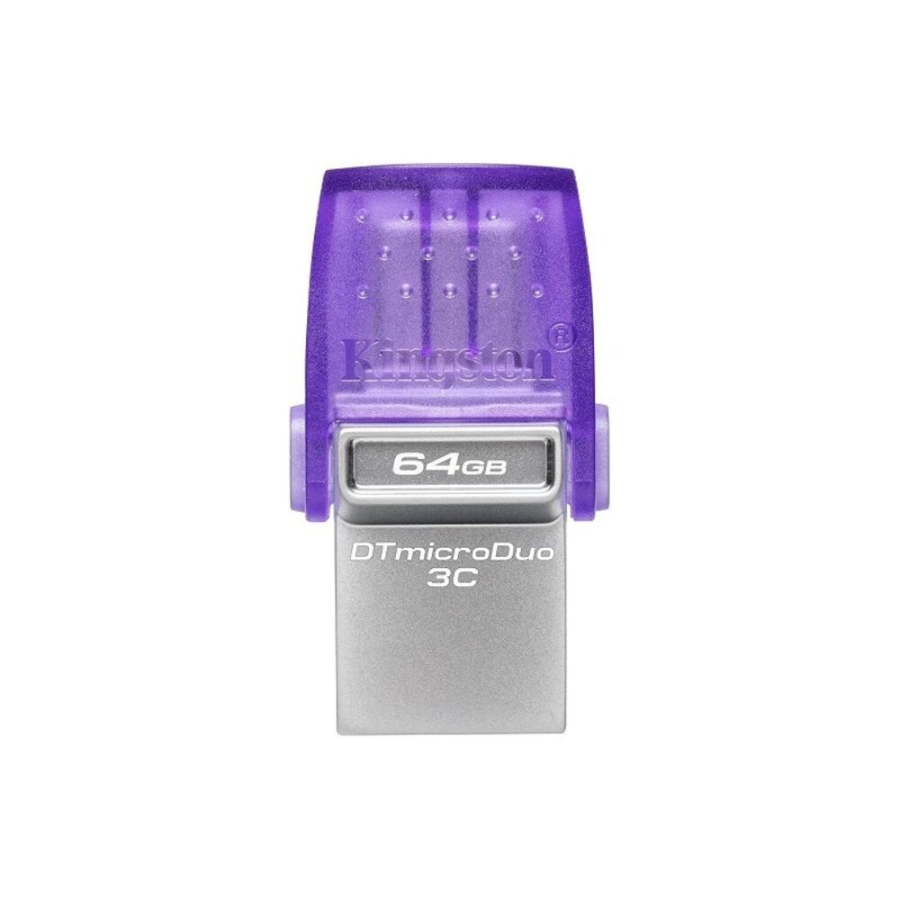 【DTDUO3CG3/64GB】 金士頓 64G Type A C 電腦 手機 隨身碟 手機用免拆保護套 封面照片