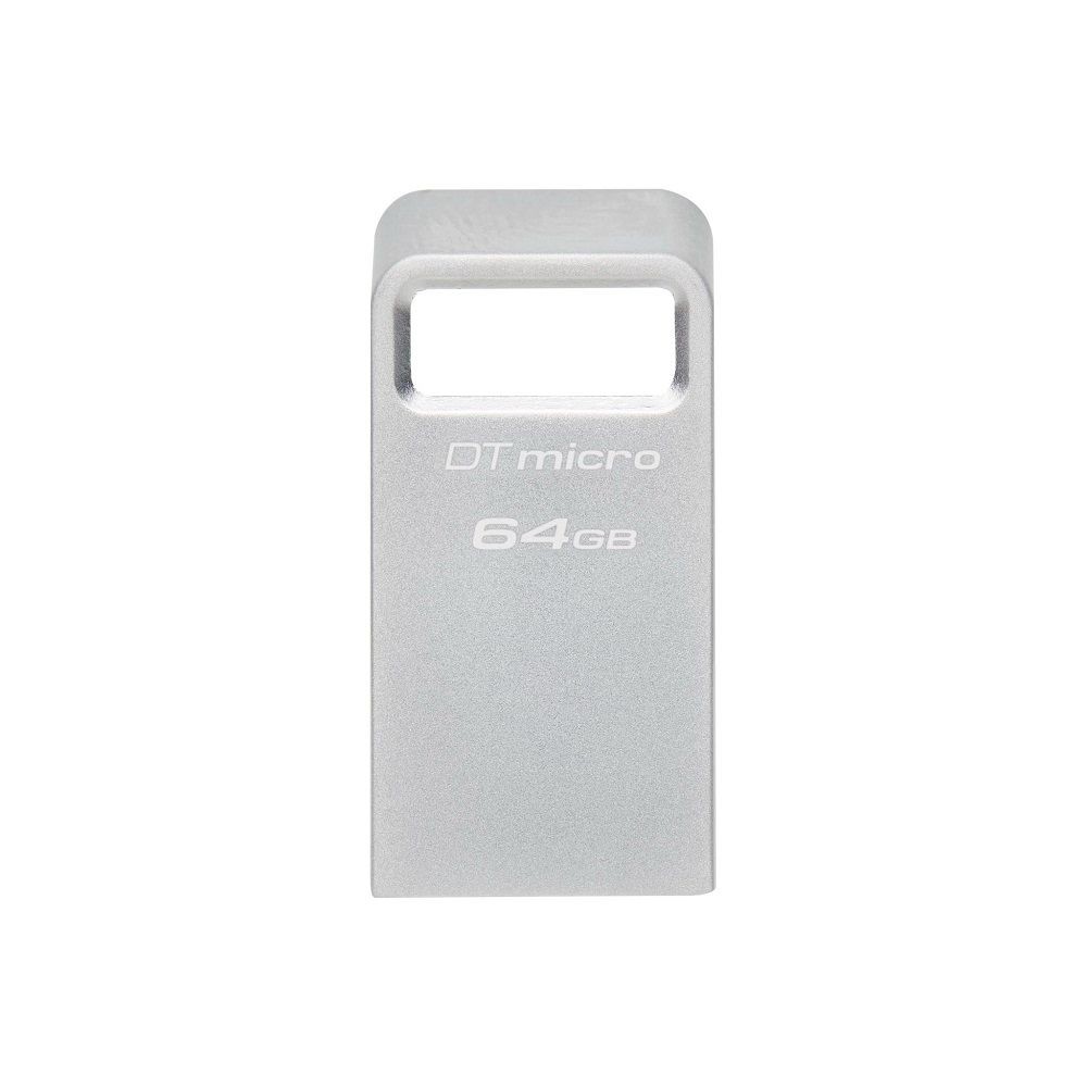 DTMC3G2-64GB-【DTMC3G2/64GB】 金士頓 64G USB 3.2 隨身碟 無蓋式 金屬外殼 鑰匙環設計 讀200MB