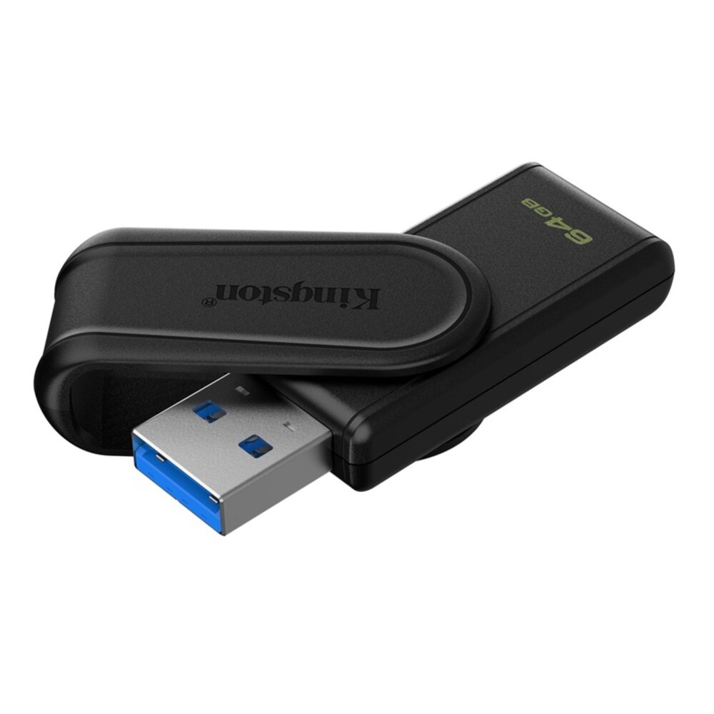 DTXS-64GB-【DTXS/64GB】 金士頓 64G 隨身碟 USB3.2 G1 旋轉帽蓋