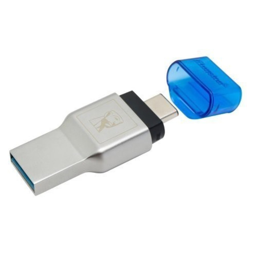 FCR-ML3C-【FCR-ML3C】 金士頓 Micro SD 系列 記憶卡 讀卡機 對應 USB3.1 與 Type-C