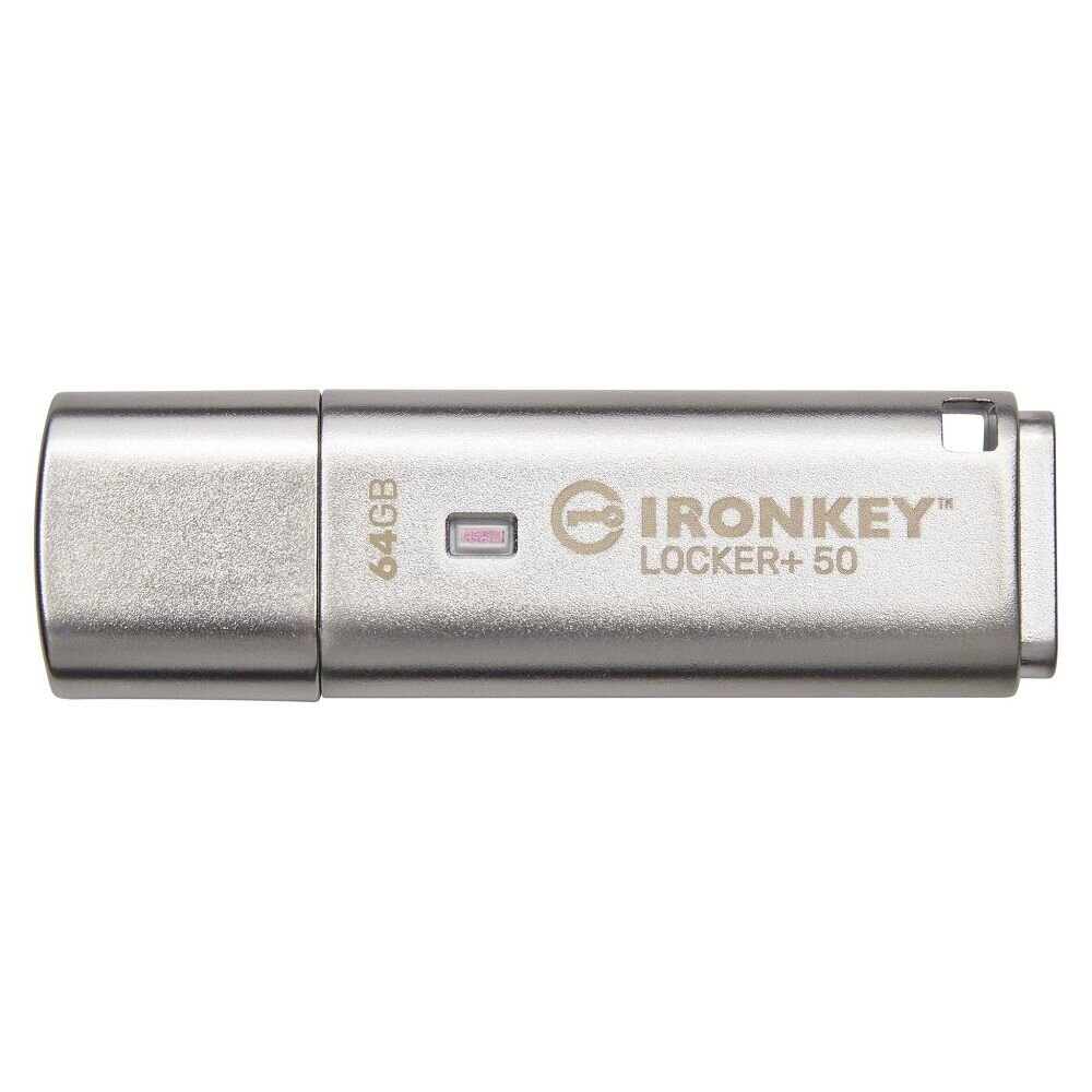 【IKLP50/64GB】 金士頓 64G 加密 隨身碟 支援 USB3.2 硬體加密 雲端備份-圖片-2