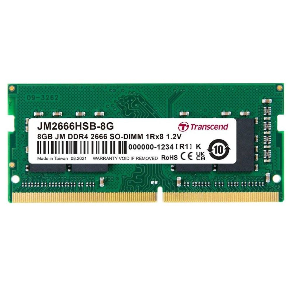 JM2666HSB-8G-【JM2666HSB-8G】 創見 8GB DDR4-2666 SO-DIMM 筆記型 記憶體