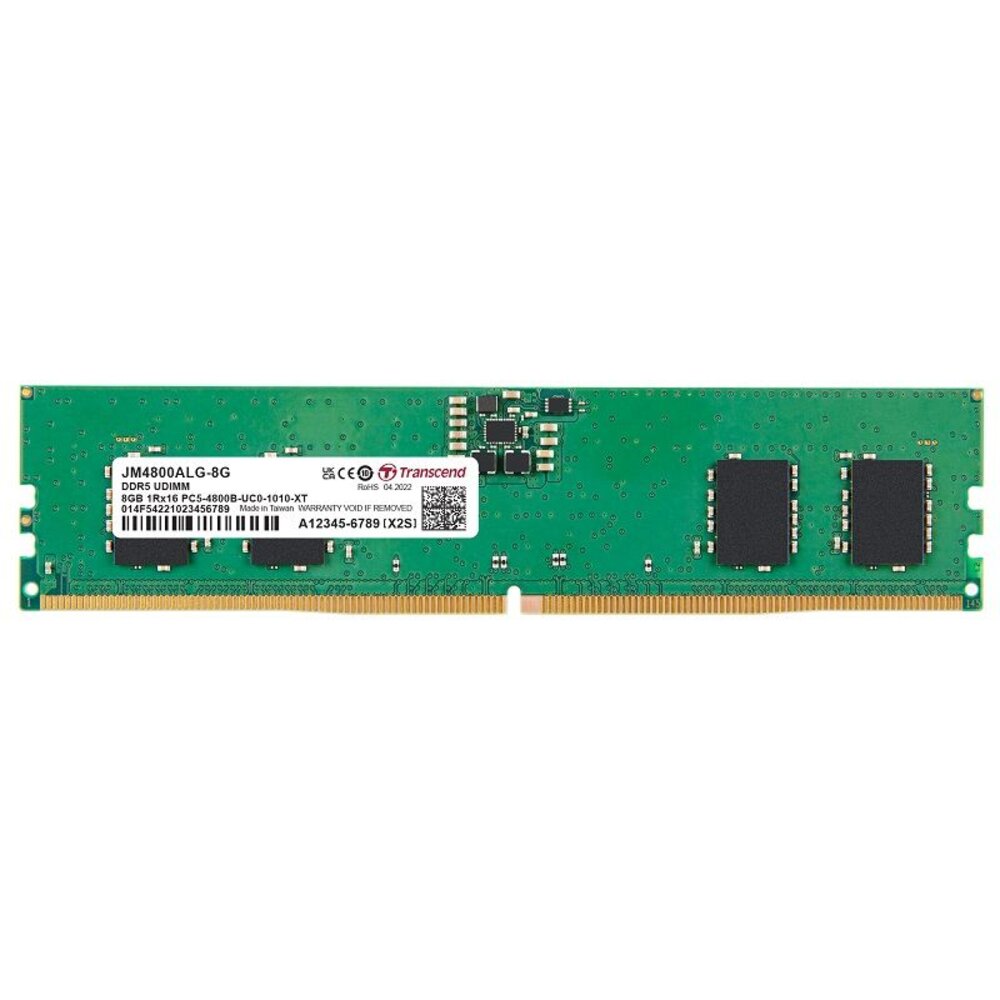 JM4800ALG-8G-【JM4800ALG-8G】 創見 8GB DDR5-4800 LONG-DIMM 桌上型 記憶體