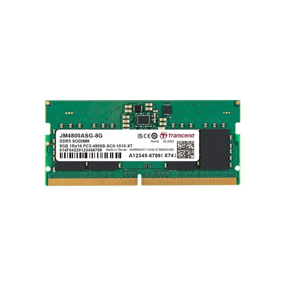 JM4800ASG-8G-【JM4800ASG-8G】 創見 8GB DDR5-4800 SO-DIMM 筆記型 記憶體