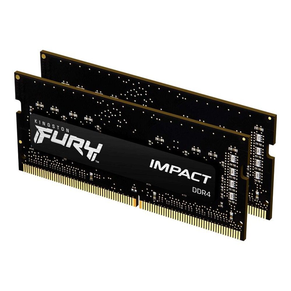 KF432S20IBK2-32-【KF432S20IBK2/32】 金士頓 16GB x2 DDR4-3200 筆記型 記憶體 IMPACT