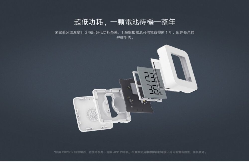 【LYWSD03MMC】 小米 米家 藍牙 溫濕度計 2 智慧連動 嬰兒模式 超長續航 高精準度感應器-圖片-3
