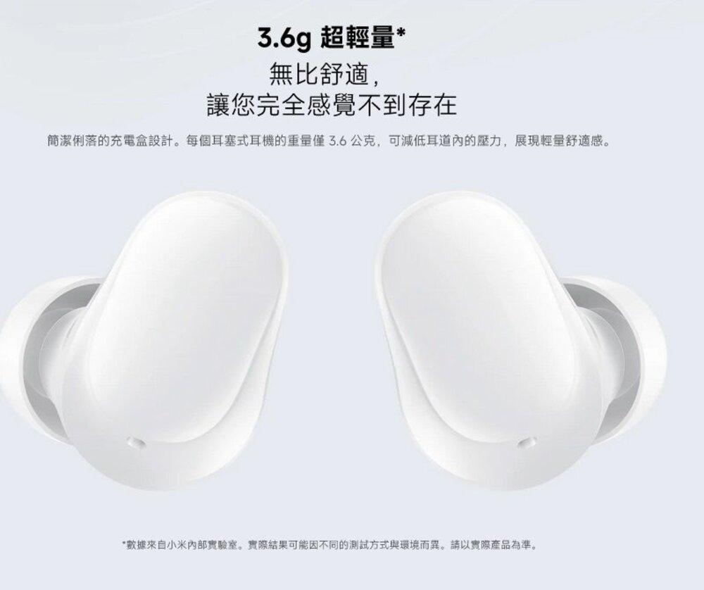 【M2420E1】 Redmi Buds 6 Play 小米 真無線 藍芽 耳機 智慧降噪 36HR 續航-圖片-2