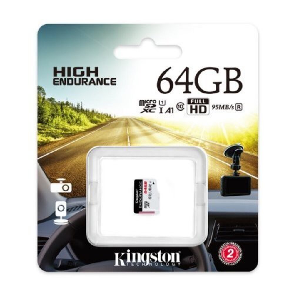 【SDCE/64GB】 金士頓 64G micro SDXC 高耐用 記憶卡 每秒讀95MB寫30MB-圖片-3