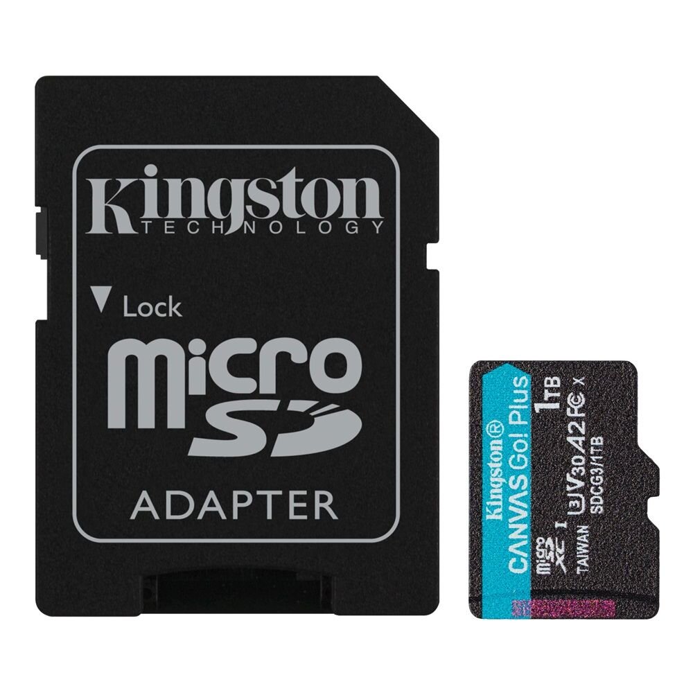 SDCG3-1TB-【SDCG3/1TB】 金士頓 1TB Micro SDXC U3 A2 記憶卡 每秒讀170MB