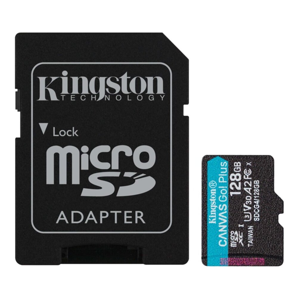 SDCG4-128GB-【SDCG4/128GB】 金士頓 128GB Micro SDXC U3 A2 記憶卡 每秒讀200MB