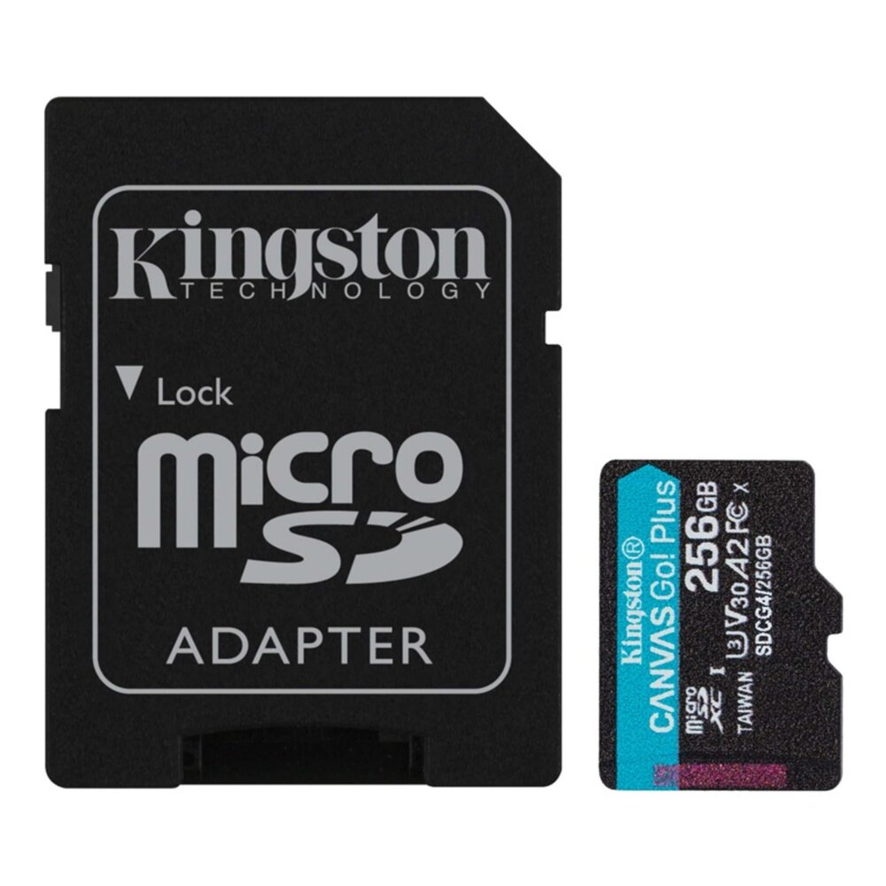 SDCG4-256GB - 【SDCG4/256GB】 金士頓 256GB Micro SDXC U3 A2 記憶卡 每秒讀200MB