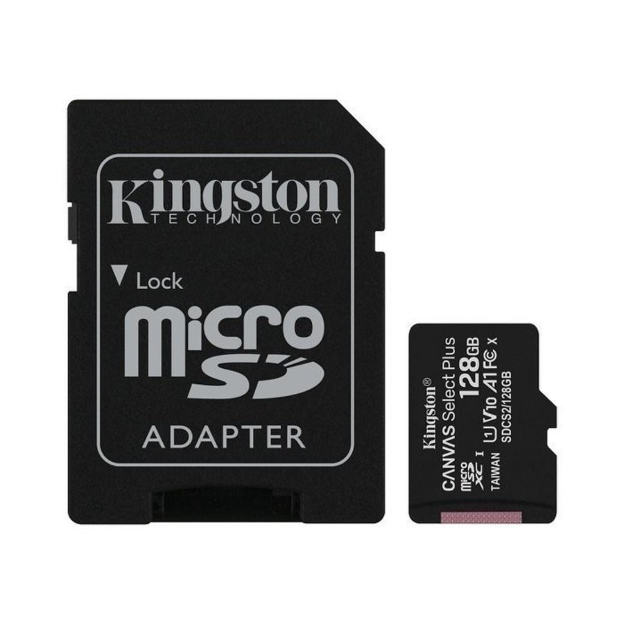 SDCS2-128GB-【SDCS2/128GB】 金士頓 128G Micro-SDXC A1 手機用 記憶卡 讀100MB/s