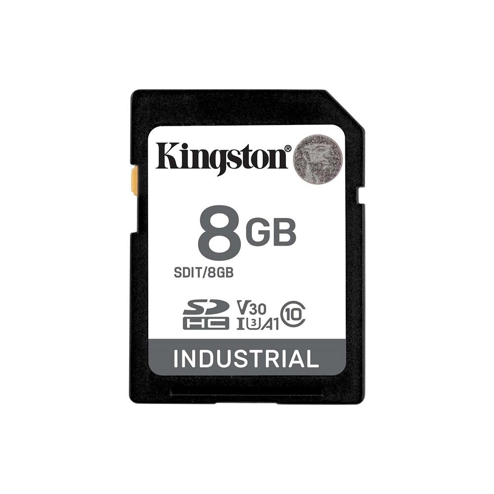 【SDIT/8GB】 金士頓 8GB SDHC 工業用 記憶卡 pSLC 模式 3年保固 封面照片
