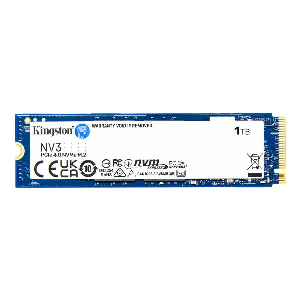 SNV3S-1000G-【SNV3S/1000G】 金士頓 1TB M.2 2280 NV3 PCIe 4.0 SSD 固態硬碟