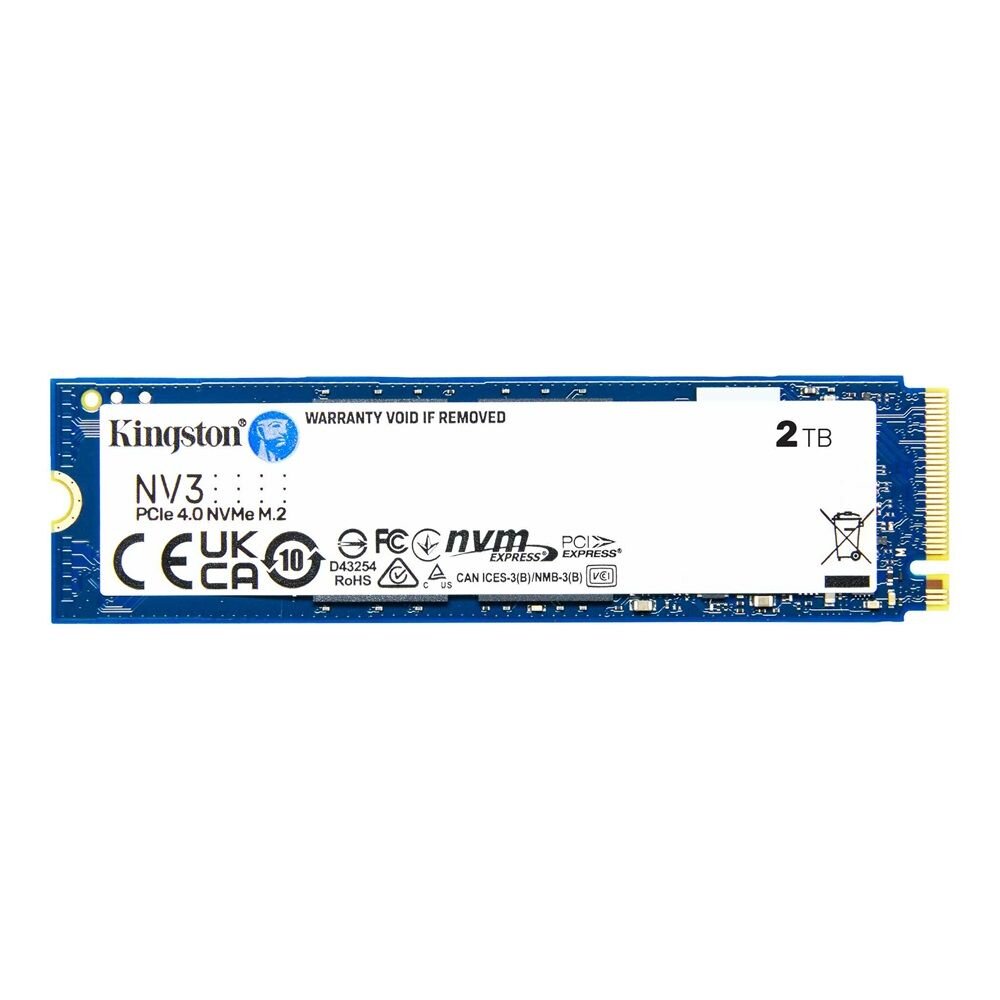 SNV3S-2000G-【SNV3S/2000G】 金士頓 2TB M.2 2280 NV3 PCIe 4.0 SSD 固態硬碟