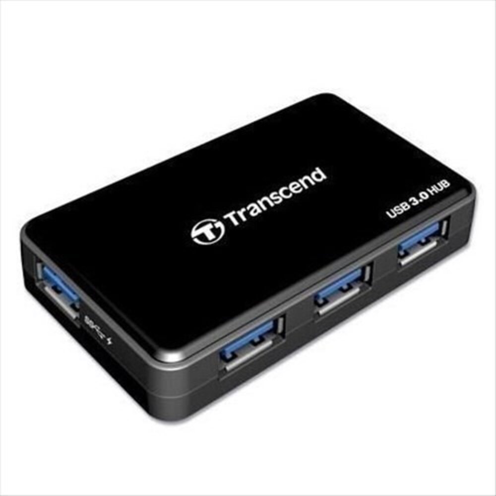TS-HUB3K-【TS-HUB3K】 創見 4埠 USB HUB 集線器 USB3.1 附外接電源 支援快充