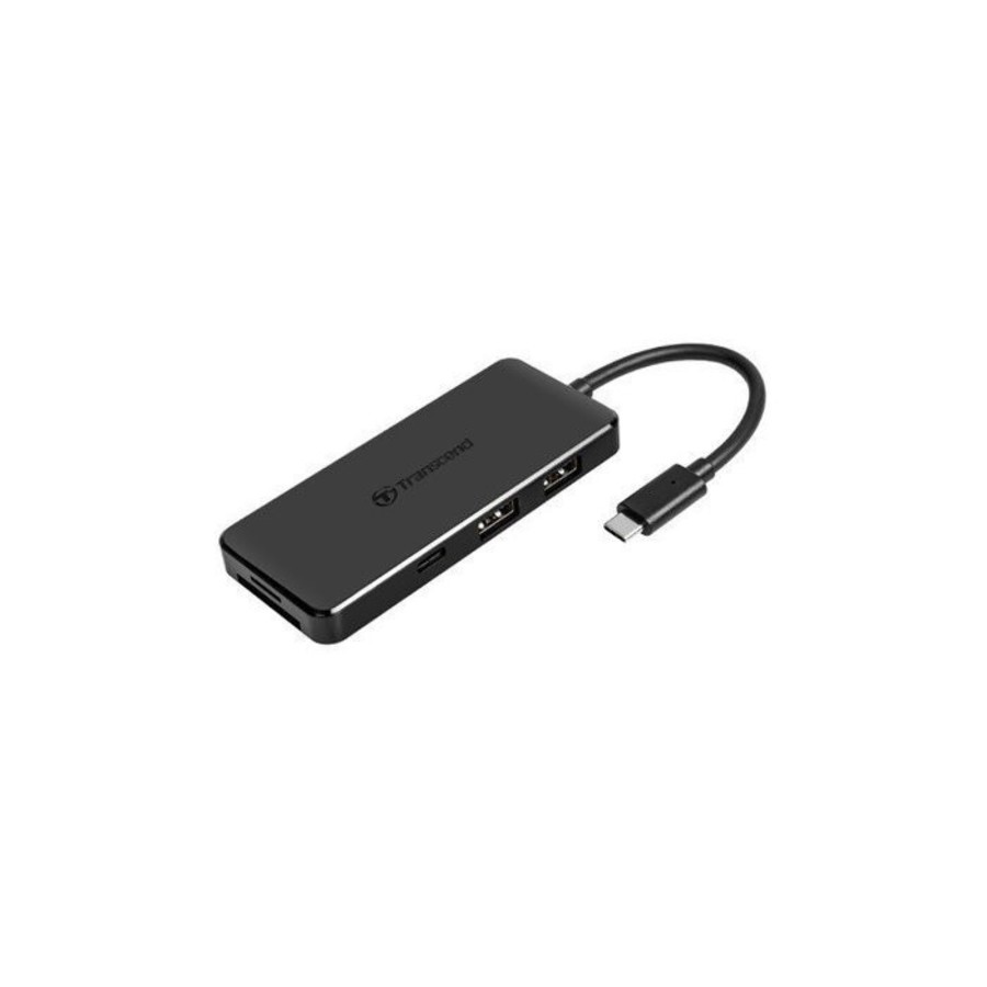 TS-HUB5C-【TS-HUB5C】 創見 USB HUB 六合一多功能 USB3.1 Gen2 Type-C 集線器