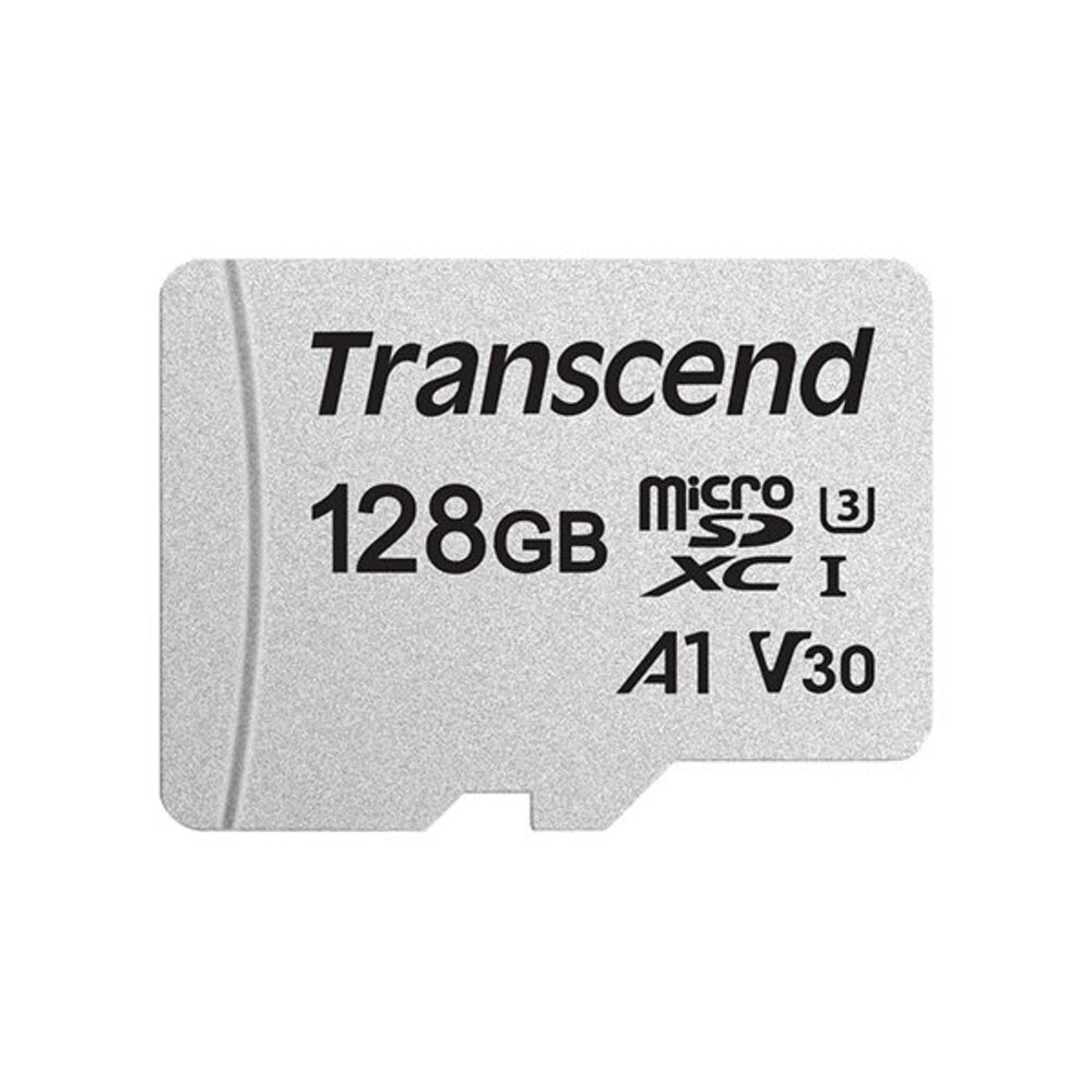 【TS128GUSD300S-A】 創見 128GB Micro SDXC 手機 記憶卡 U3 A1 V30 封面照片